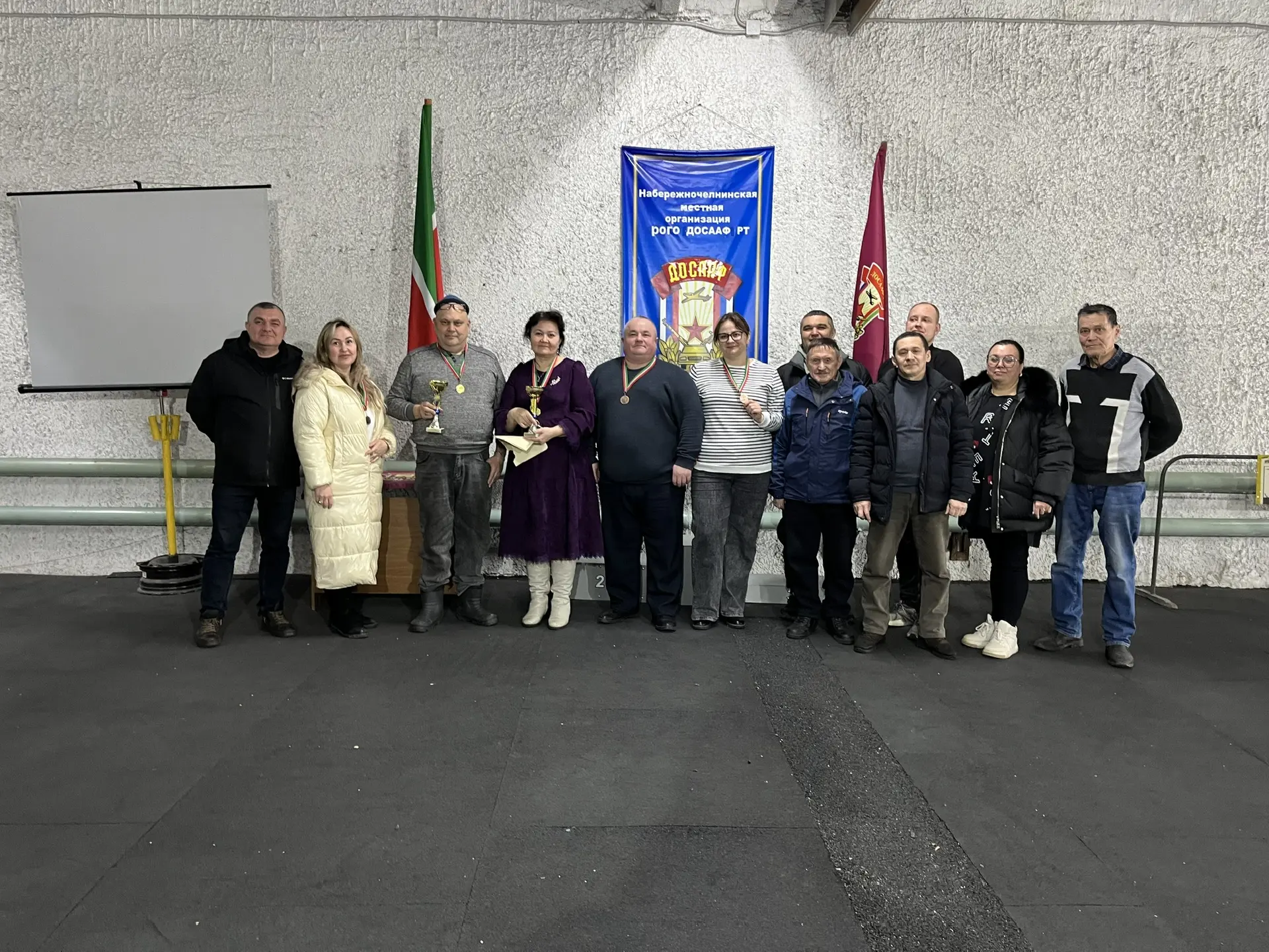 Соревнования в коллективе ко Дню защитника Отечества