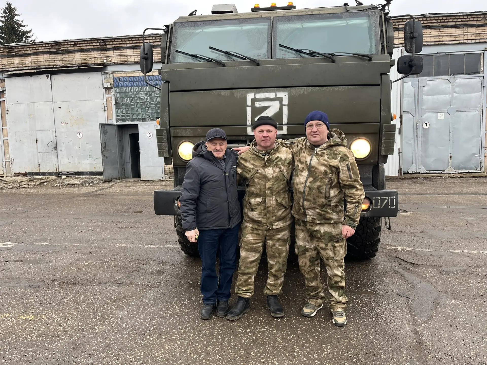 Гуманитарная помощь нашим бойцам